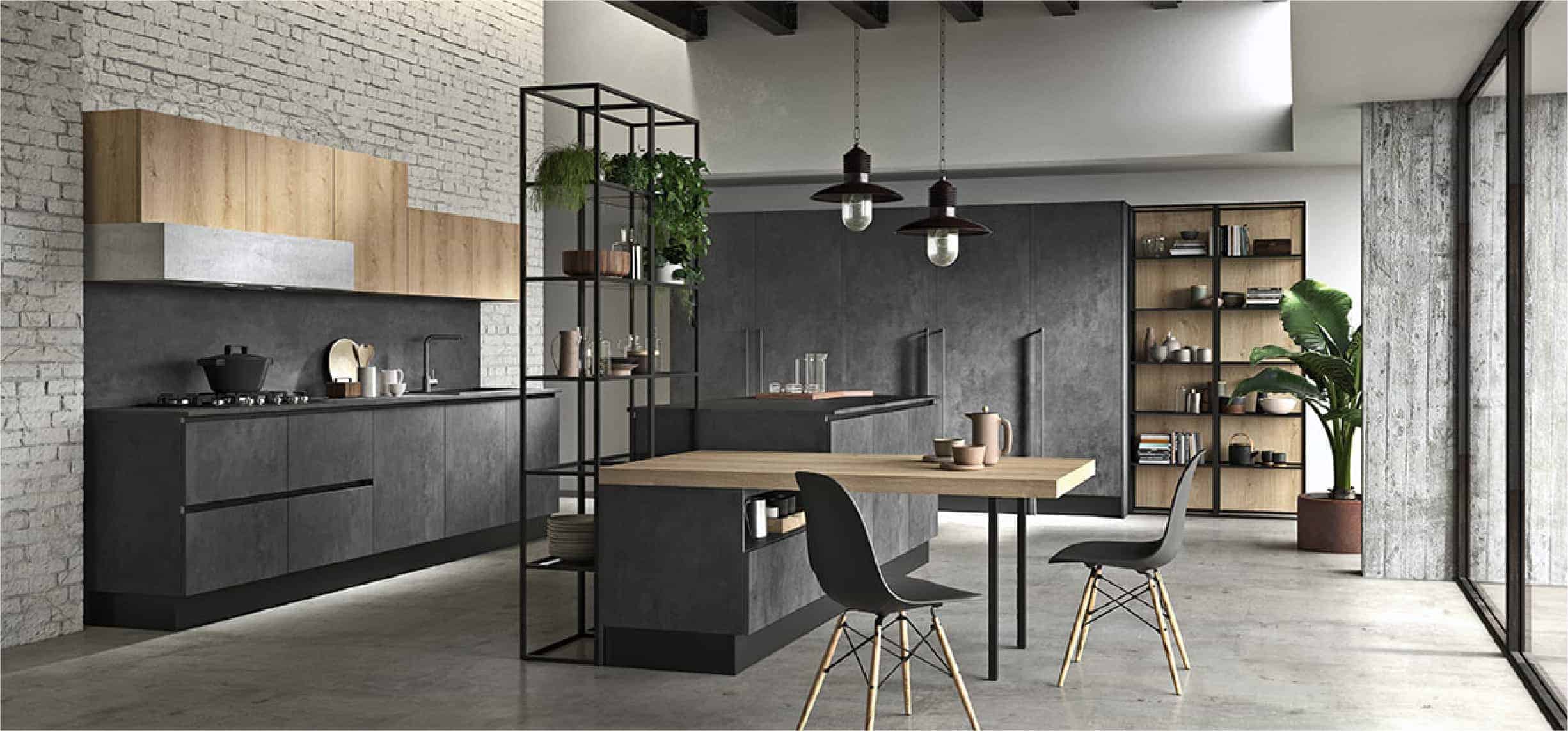 gray jerusalem kitchen design