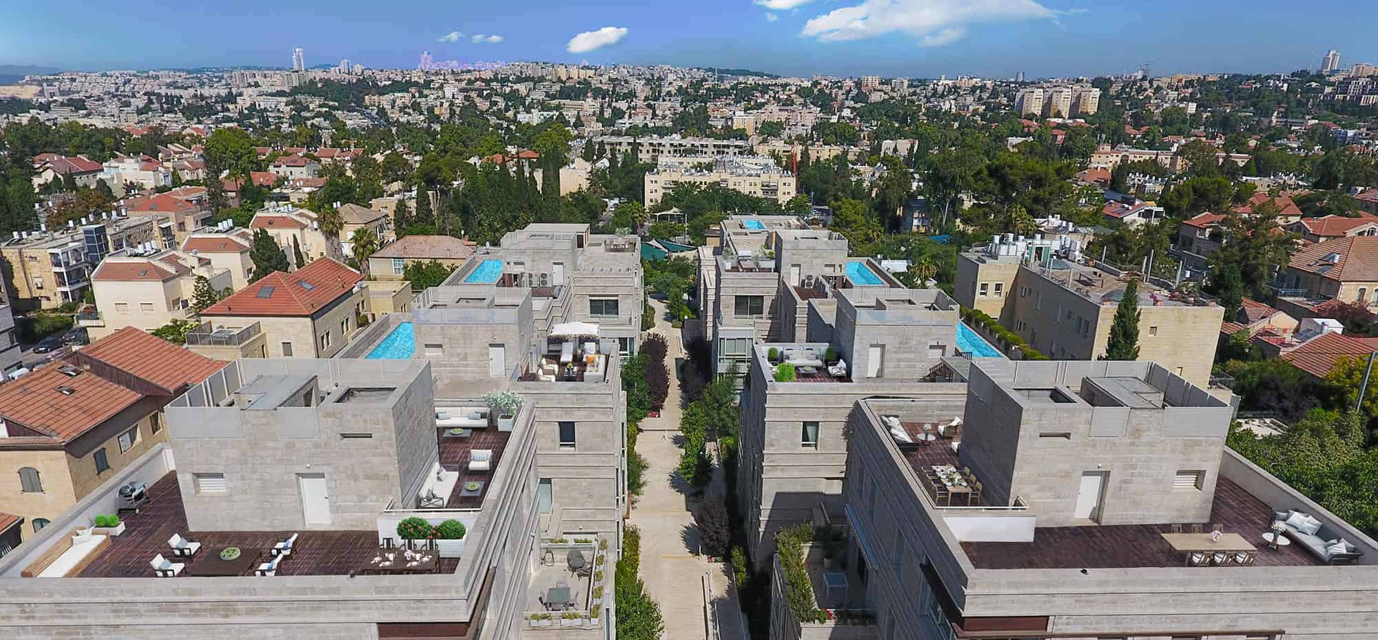 jerusalem aerial view