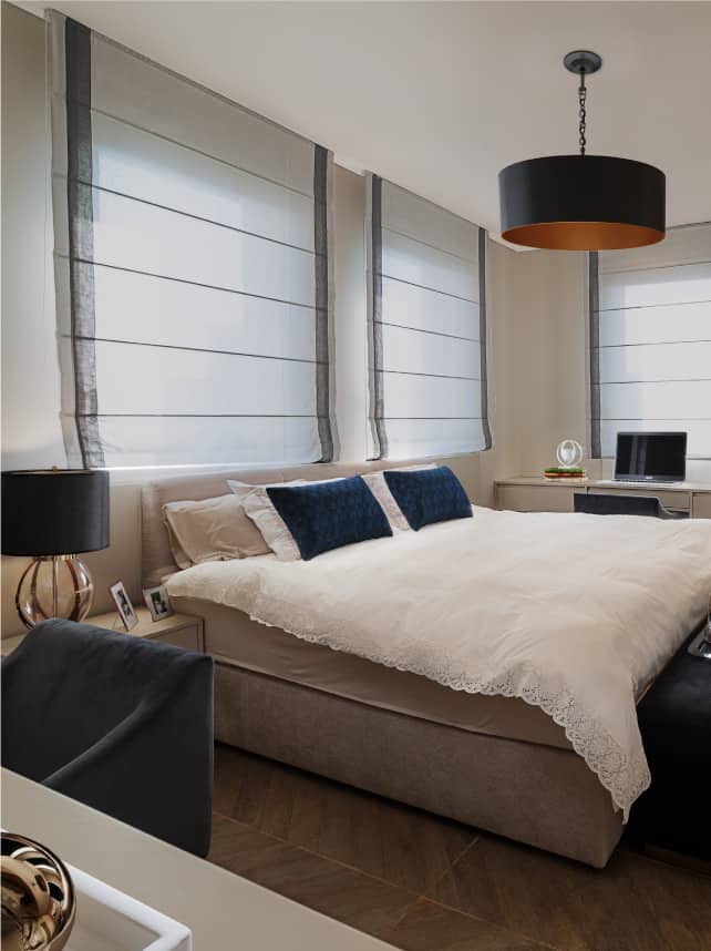 master luxury bedroom in jerusalem apartment